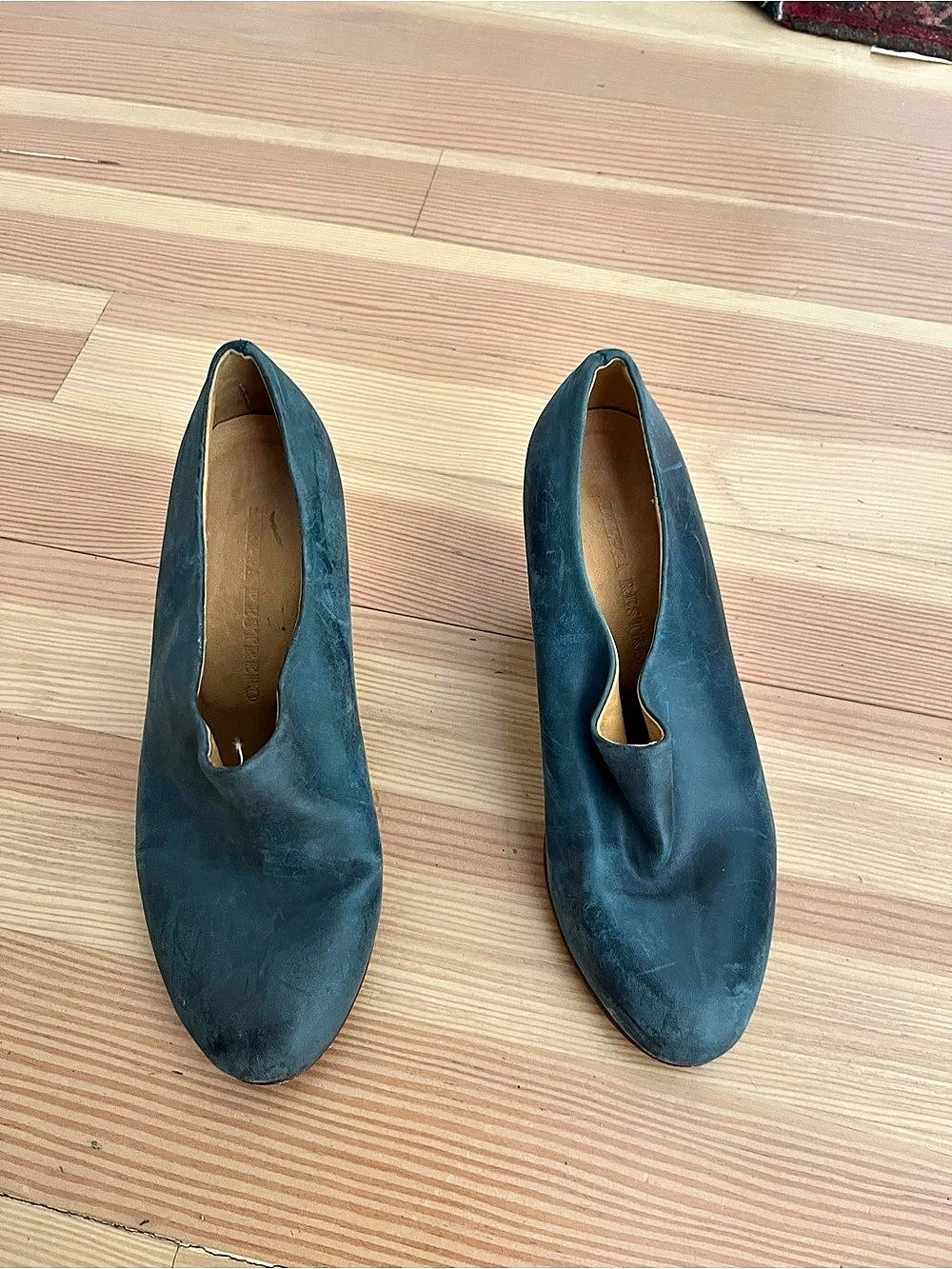 Diella Restrepo Blue Bootie 6.5